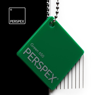 Perspex® GS Dekkend Groen 650 3 mm
