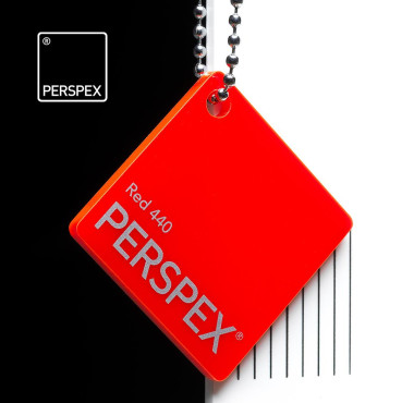 Perspex® Dekkend Rood 440 3 mm