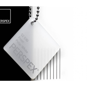 Perspex® Acrylaat GS Frost Polarwhite 030 : 5 mm