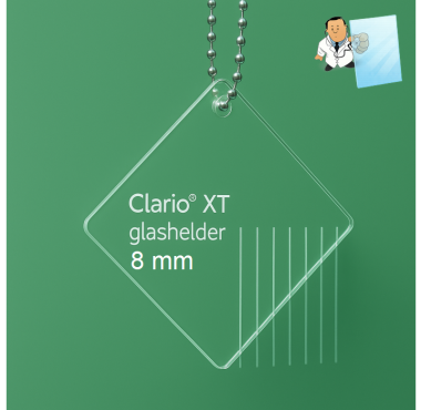Clario® plexiglas plaat XT glashelder 8 mm