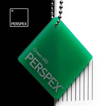 Perspex® GS Dekkend Groen 692 3 mm