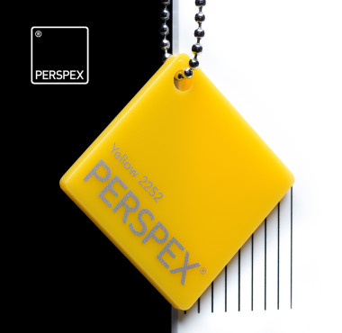 Perspex® GS Dekkend Geel 2252 3 mm