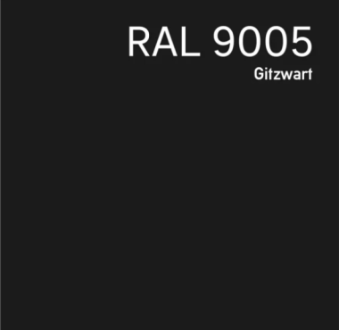 HPL Structuur plaat 6 mm Zwart RAL 9005
