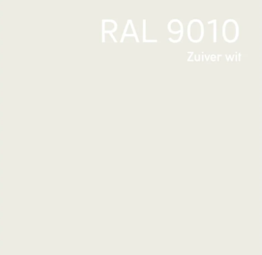 HPL Structuur plaat 6 mm Wit RAL 9010