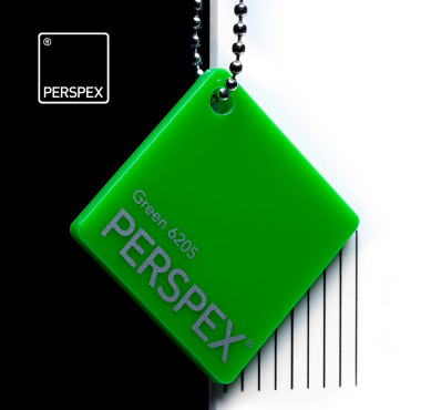 Perspex® GS Dekkend Lichtgroen 6205 3 mm