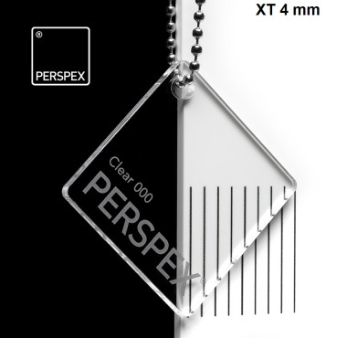 Perspex® plexiglas plaat XT glashelder 4 mm