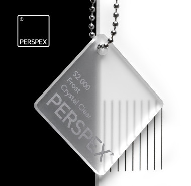 Perspex® Acrylaat GS Frost Helder LT85% / 10 mm