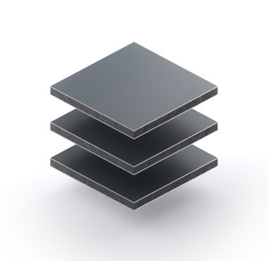 ACP Kleur Grijs 7016 mat/glans : 3 mm