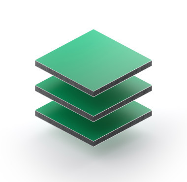 ACP Kleur Groen 6024 mat/glans : 3 mm
