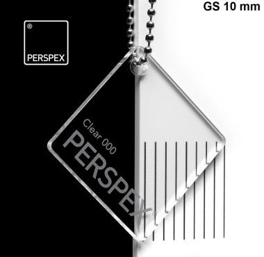 Perspex® plexiglas plaat GS glashelder 10 mm