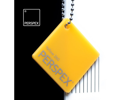 Perspex® Dekkend Geel 260 3 mm