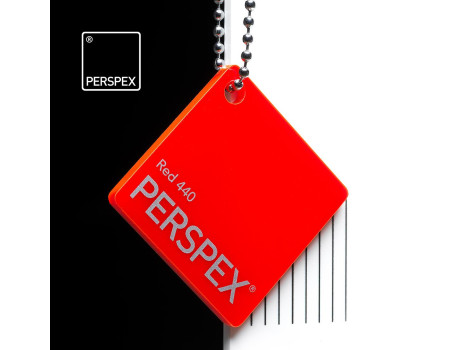 Perspex® Dekkend Rood 440 3 mm