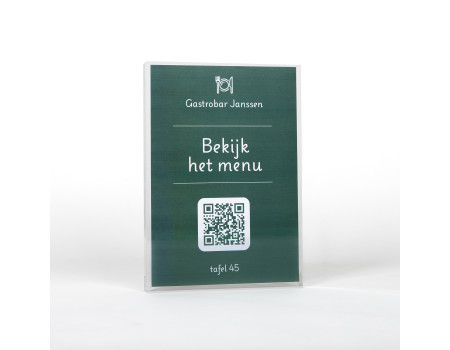 Plexiglas inschuifblok A4 formaat - 20 stuks
