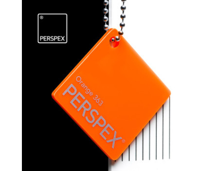 Perspex® Acrylaat GS Oranje 363 / 3 mm