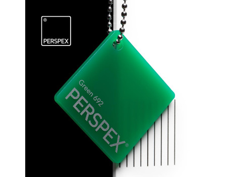 Perspex® GS Dekkend Groen 692 3 mm