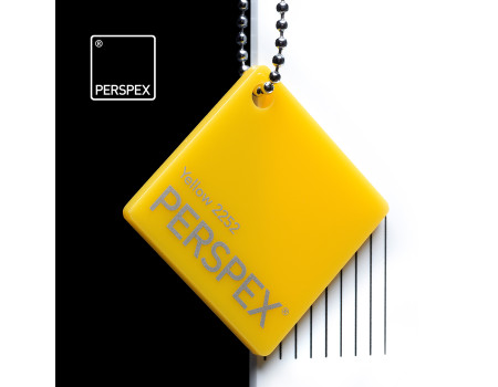 Perspex® GS Dekkend Geel 2252 3 mm