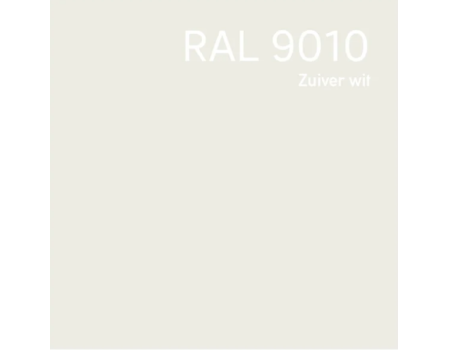 HPL Structuur plaat 6 mm Wit RAL 9010