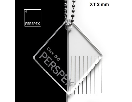 Perspex®  plexiglas plaat XT glashelder 2 mm
