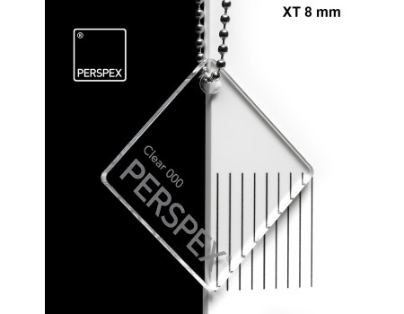 Perspex® plexiglas plaat XT glashelder 8 mm