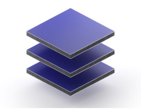 ACP Kleur Blauw 5002 mat/glans : 3 mm