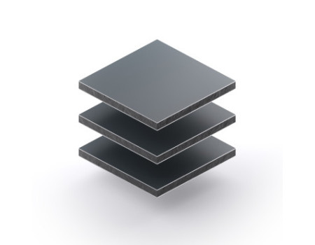 ACP Kleur Grijs 7016 mat/glans : 3 mm