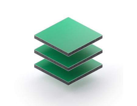 ACP Kleur Groen 6024 mat/glans : 3 mm